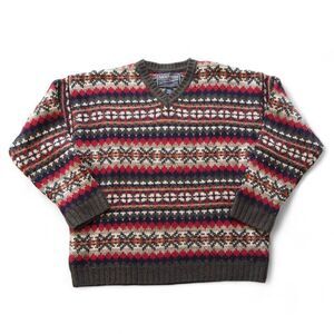 Abercrombie & Fitch Vintage 90s Y2K Wool Pullover Sweater Extra Large (XL)